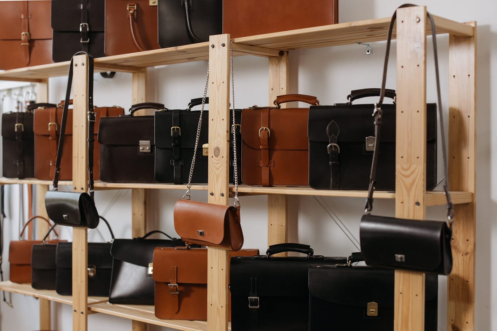 What are some fancy briefcases and duffels for men?